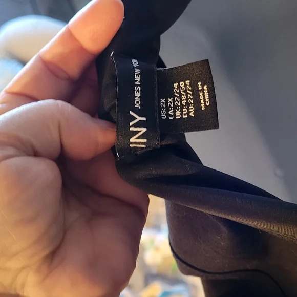Jones New York black tumy Control Black Stretch Pants - Picture 8 of 8